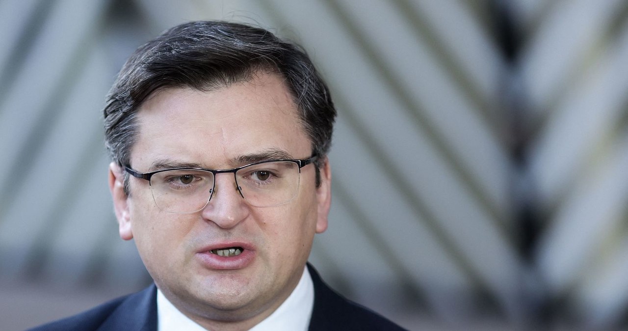 Minister spraw zagranicznych Ukrainy Dmytro Kułeba /KENZO TRIBOUILLARD /AFP