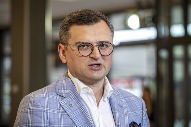 Minister spraw zagranicznych Ukrainy Dmytro Kułeba /Martin Divisek /PAP