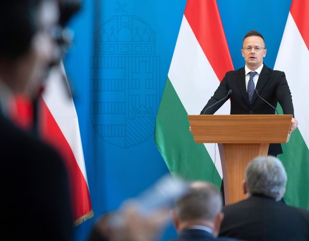 Minister spraw zagranicznych Węgier Peter Szijjarto /PAP