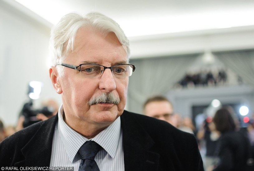 Minister spraw zagranicznych Witold Waszczykowski /Rafal Oleksiewicz/REPORTER /East News