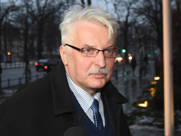 Minister spraw zagranicznych Witold Waszczykowski /Radek Pietruszka /AFP