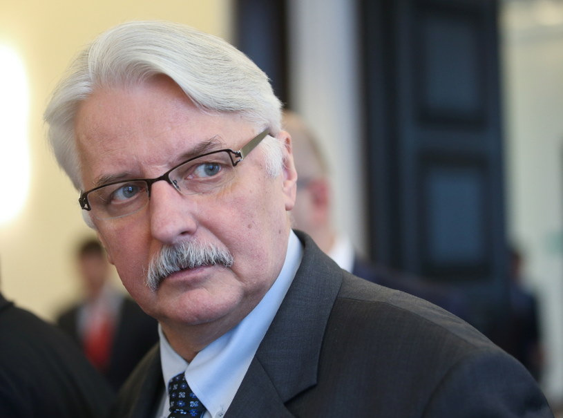 Minister spraw zagranicznych Witold Waszczykowski /Rafał Guz /PAP