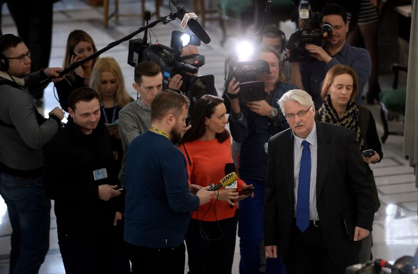 Minister spraw zagranicznych Witold Waszczykowski /Bartłomiej Zborowski /PAP