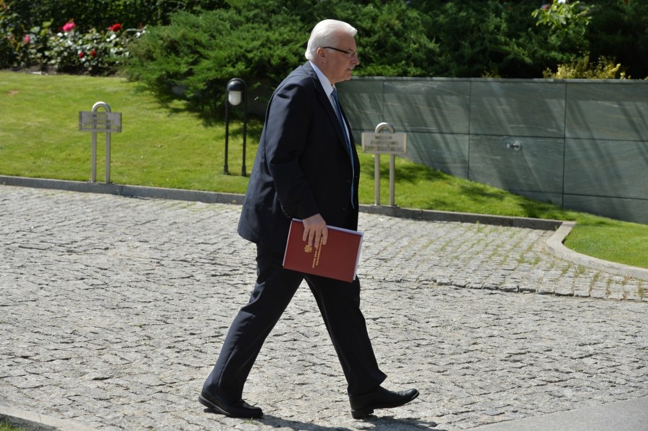 Minister spraw zagranicznych Witold Waszczykowski /Jacek Turczyk /PAP