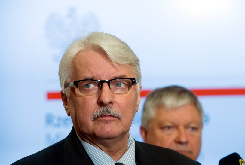 Minister spraw zagranicznych Witold Waszczykowski /Grzegorz Michałowski /PAP