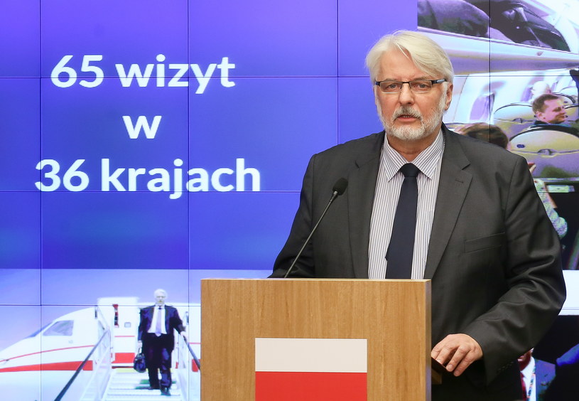 Minister spraw zagranicznych Witold Waszczykowski /Paweł Supernak /PAP