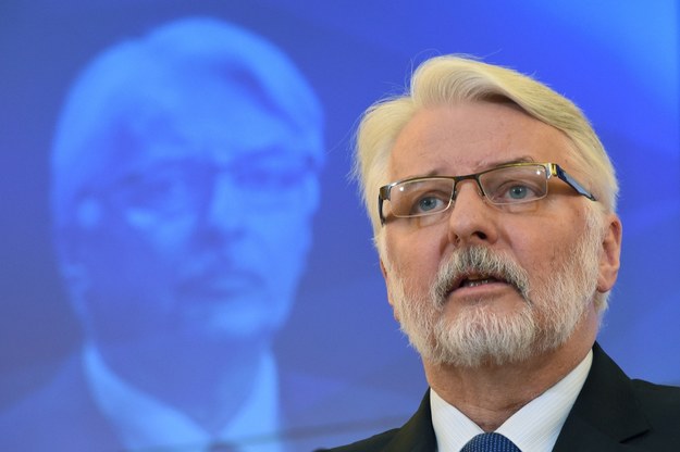 Minister spraw zagranicznych Witold Waszczykowski /Radek Pietruszka /PAP