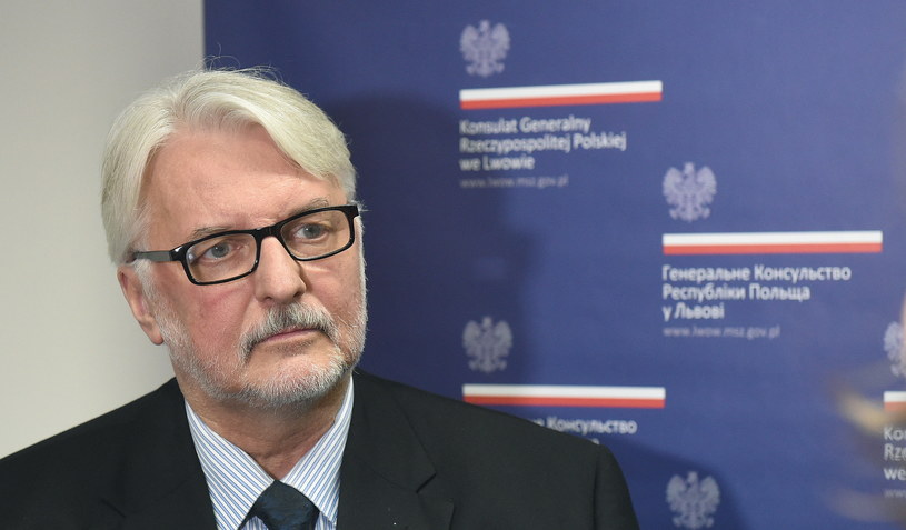 Minister spraw zagranicznych Witold Waszczykowski /Radek Pietruszka /PAP