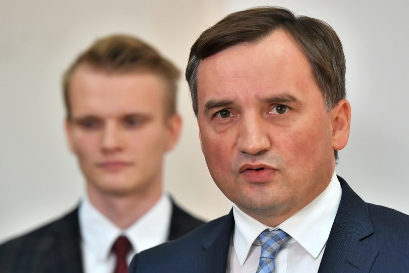 Minister sprawiedliwości, prokurator generalny Zbigniew Ziobro i Cezary Kempa / 	Maciej Kulczyński    /PAP