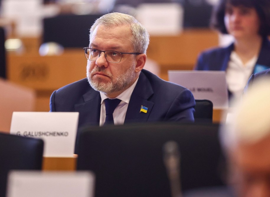 Minister sprawiedliwości Ukrainy Herman Hałuszczenko został zawieszony /OLIVIER HOSLET /PAP/EPA