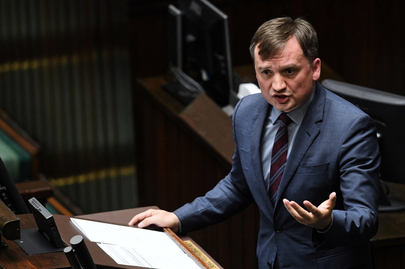 Minister sprawiedliwości Zbigniew Ziobro / 	Radek Pietruszka   /PAP