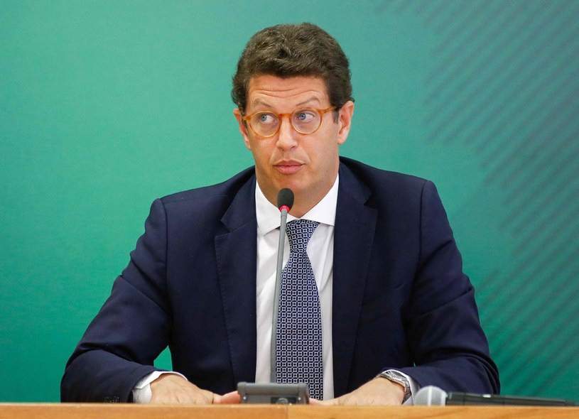 Minister środowiska Brazylii Ricardo Salles. /Sergio Lima /AFP