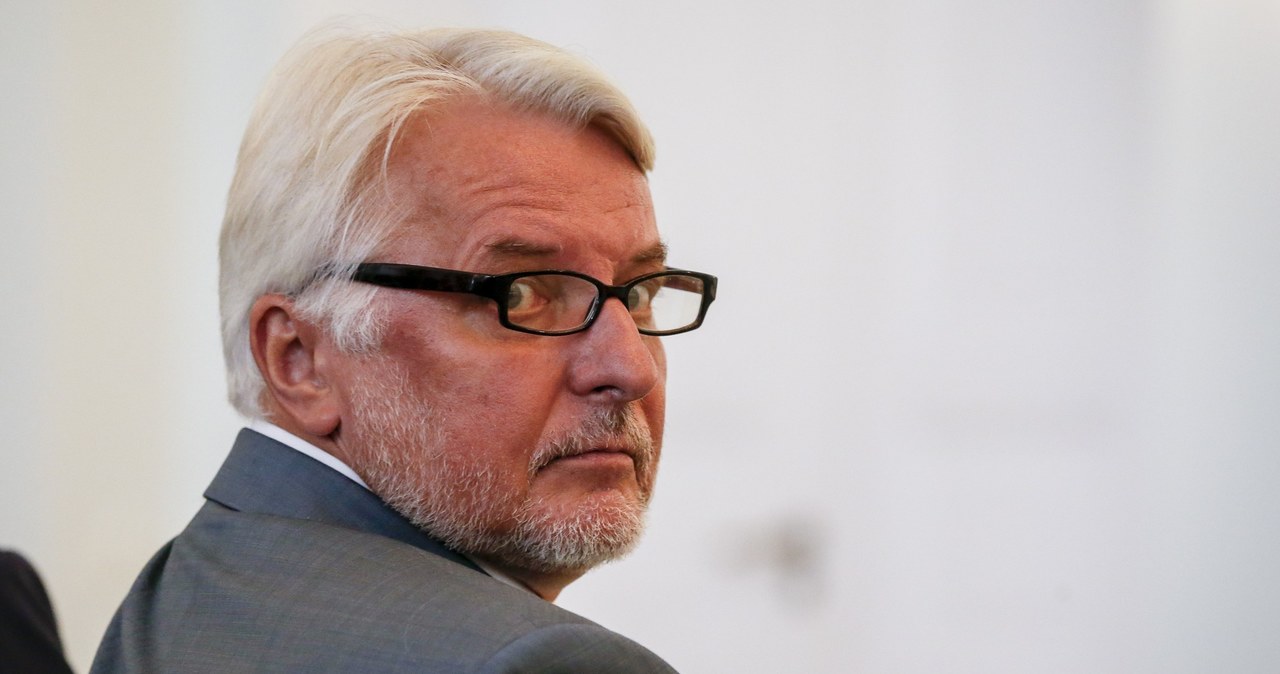 Minister Witold Waszczykowski /Andrzej Iwańczuk /Reporter