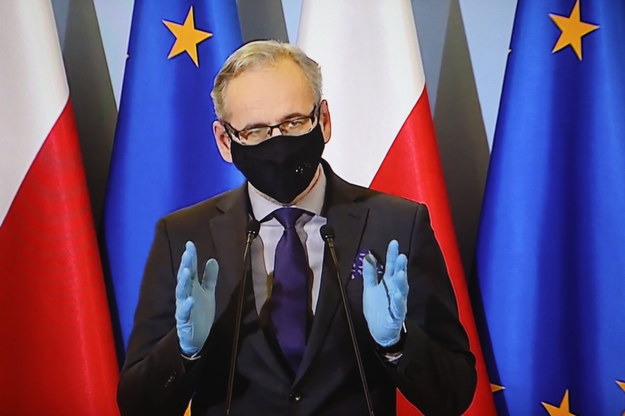 Minister zdrowia Adam Niedzielski / 	Leszek Szymański    /PAP/EPA