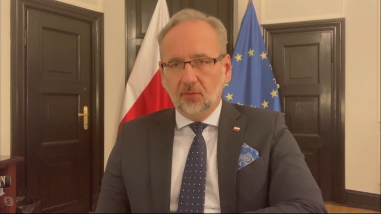 Minister zdrowia Adam Niedzielski /Polsat News
