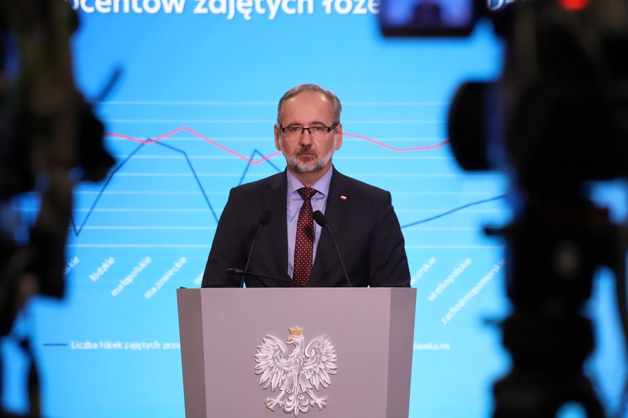 Minister zdrowia Adam Niedzielski /Zofia Bichniewicz /PAP