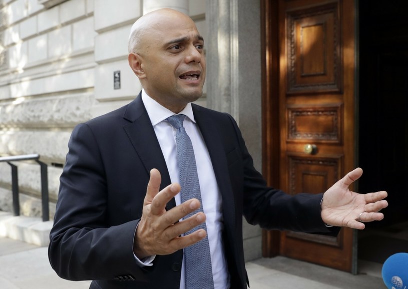 Minister zdrowia Wielkiej Brytanii Sajid Javid /AP/Associated Press /East News