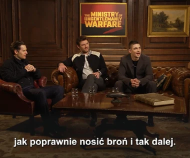 "Ministerstwo niebezpiecznych drani": Obsada o choreografii scen akcji