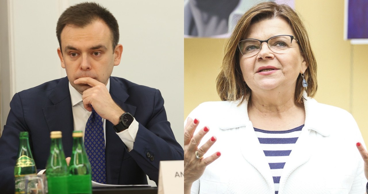 Ministrowie Izabela Leszczyna i Andrzej Domański są twarzami planowanych przez rząd zmian w składce zdrowotnej /Tomasz Jastrzebowski, Artur Szczepanski /Reporter