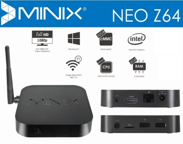 Minix NEO Z64 W /materiały prasowe