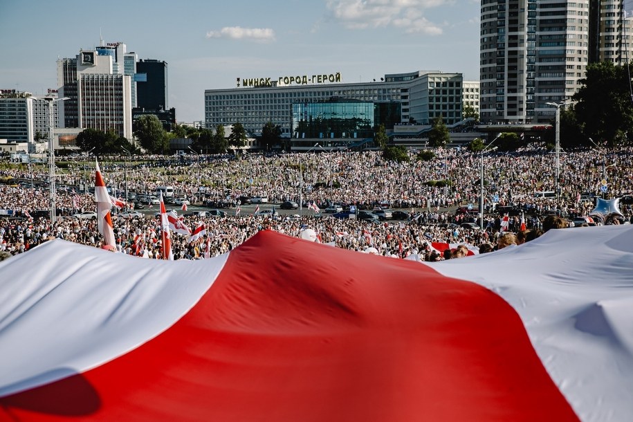 Mińsk, 16.08.2020. Viyaleta Sauchyts /Instytut Pileckiego /
