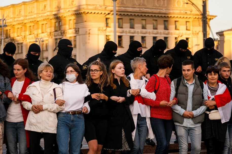 Mińsk, 28.08.2020. Volha Shukaila /Instytut Pileckiego /
