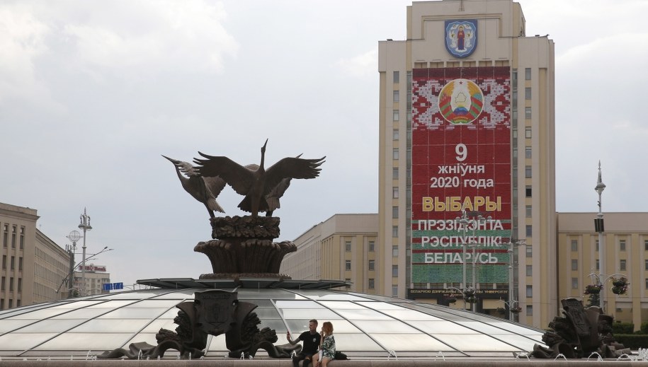 Mińsk /TATYANA ZENKOVICH  /PAP/EPA