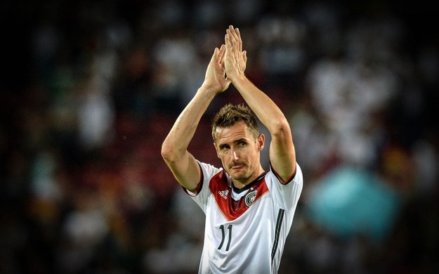 Miroslav Klose /THOMAS EISENHUTH    /PAP/EPA