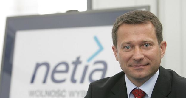 Mirosław Godlewski, prezes Netii. Fot. Stefan Maszewski /Reporter
