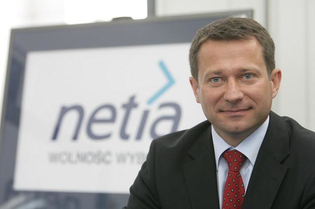 Mirosław Godlewski, prezes Netii /fot. Stefan Maszewski /Reporter