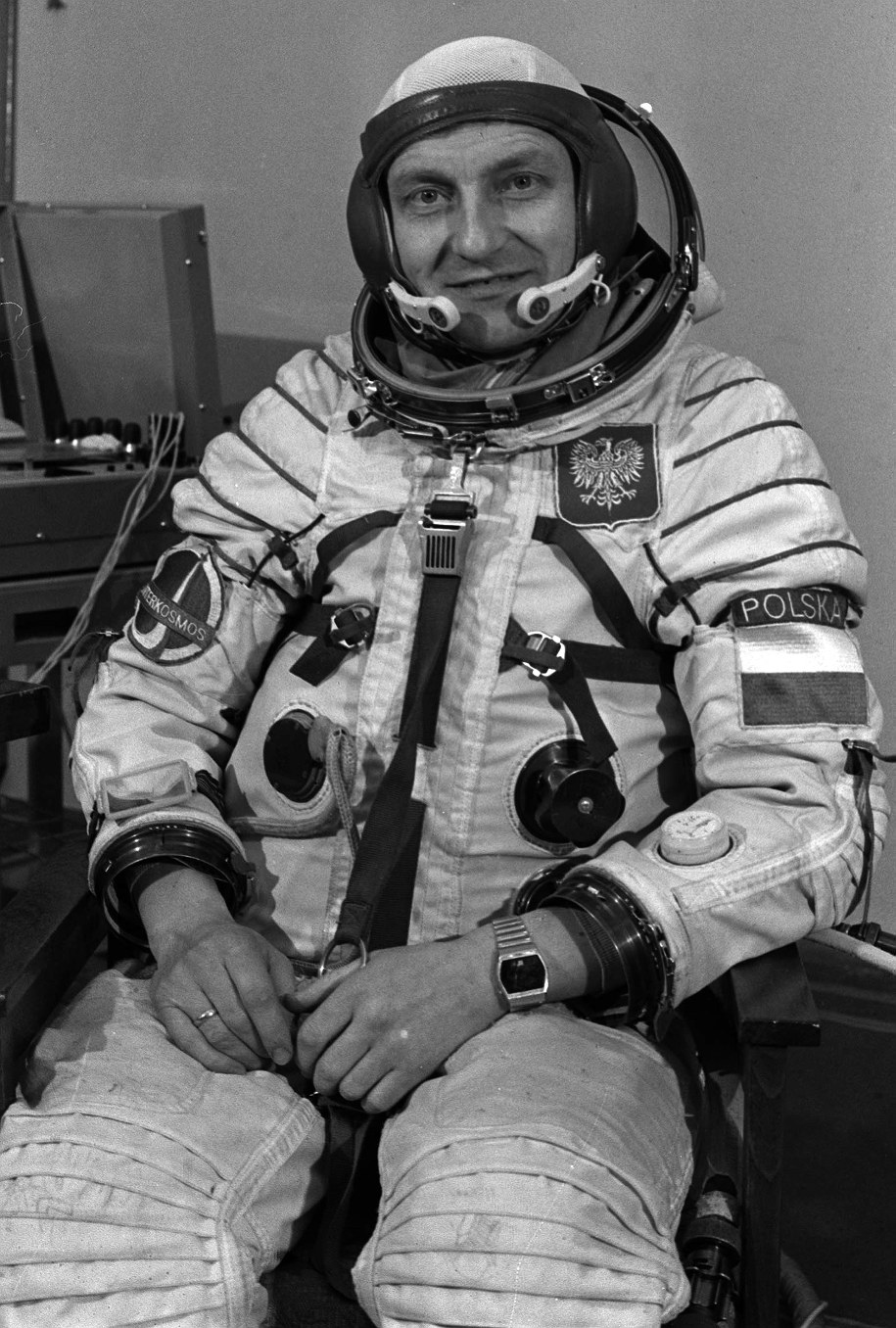 Mirosław Hermaszewski na zdj. z 1978 roku /CAF/Tadeusz Zagoździński /PAP