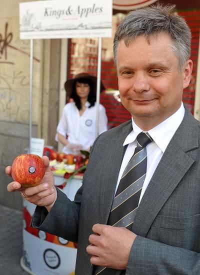 Mirosław Maliszewski, prezes Związku Sadowników RP. Fot Lech Gawuc /Reporter