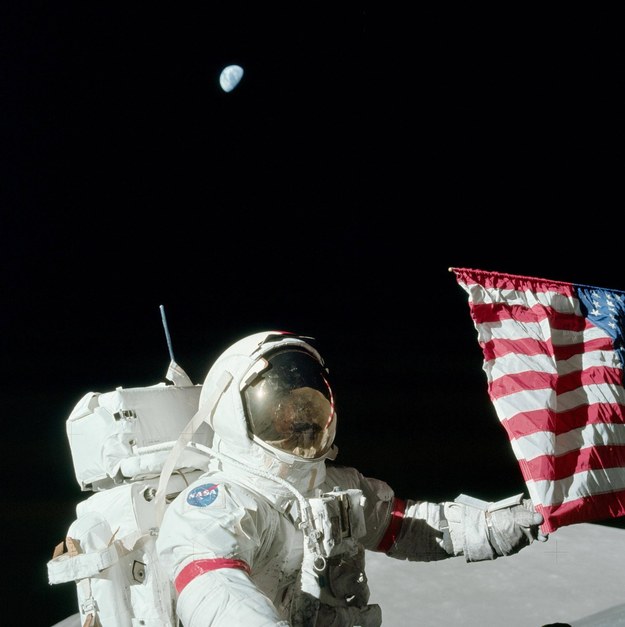 Misja Apollo 17 /	Harrison J. "Jack" Schmitt /PAP/Newscom