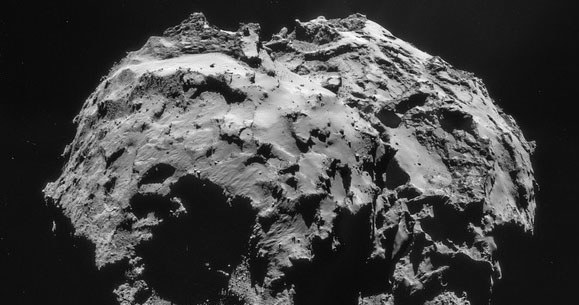 Misja Rosetta i lądowanie na powierzchni komety 67P/Churiumov-Gerasimenko uznane zostały za największe osiągnięcia naukowe roku przez czasopismo "Science". /materiały prasowe