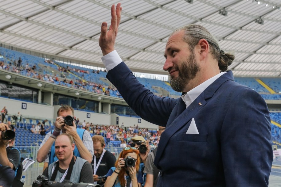 Mistrz olimpijski w pchnięciu kulą Tomasz Majewski /Dominik Gajda /PAP