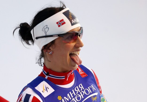 Mistrzyni olimpijska i świata w biegach narciarskich Marit Bjoergen /Grzegorz Momot /PAP