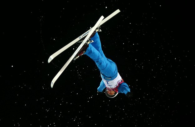 Mistrzyni olimpijska w skokach akrobatycznych Alla Tsuper /JENS BUETTNER    /PAP/EPA