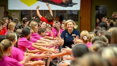 "Mistrzynie w Szkołach" w Grudziądzu. "Dziewczyny, przychodźcie na WF"