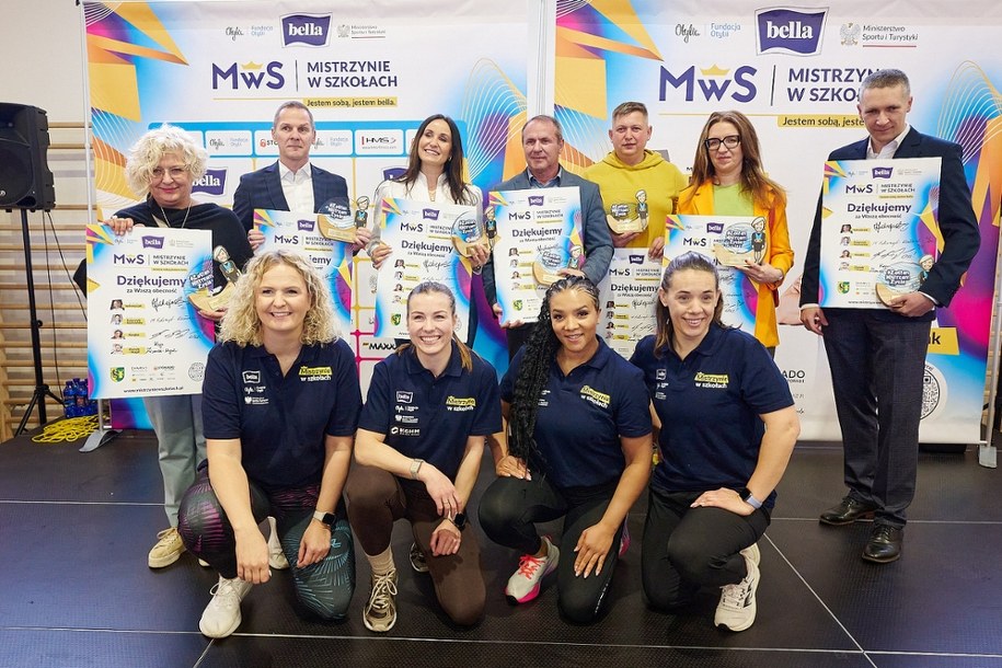 "Mistrzynie w szkołach" /Materiały prasowe
