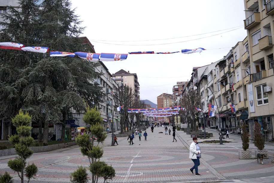 Mitowica, miasto w północnym Kosowie /Depo Photos/ABACA /PAP/EPA