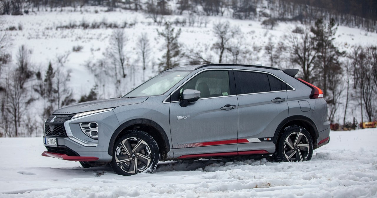 Mitsubishi Eclipse Cross Ralliart. Takie warunki nie są mu straszne /Bożydar Pająk /INTERIA.PL