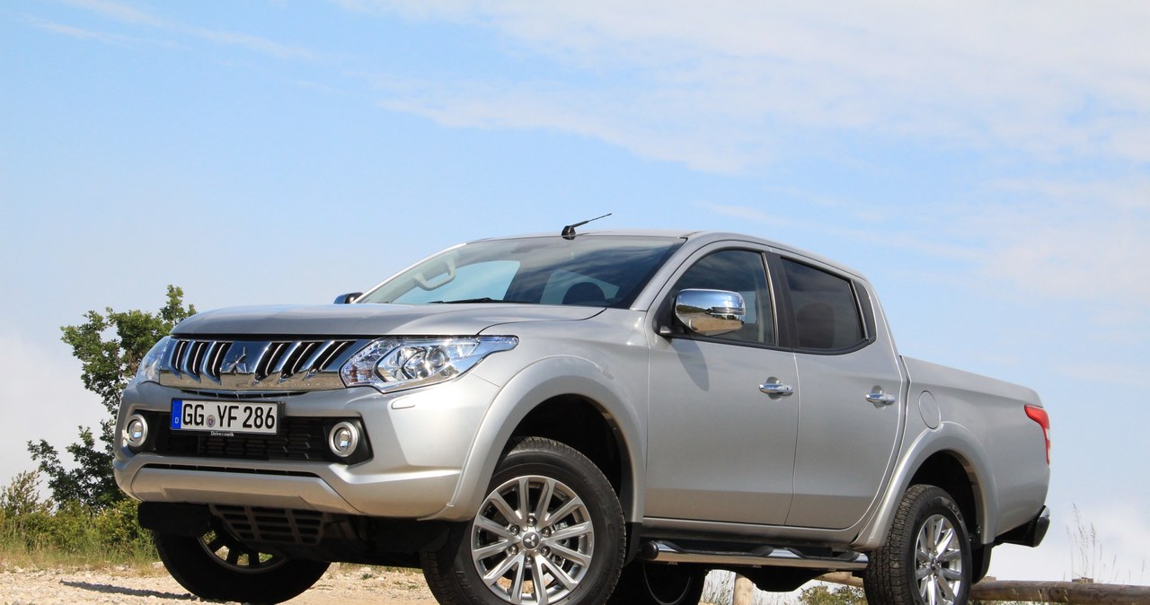 Mitsubishi L200 /Michał Domański /INTERIA.PL