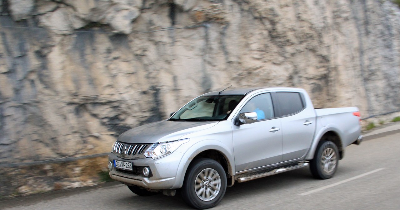 Mitsubishi L200 /Michał Domański /INTERIA.PL