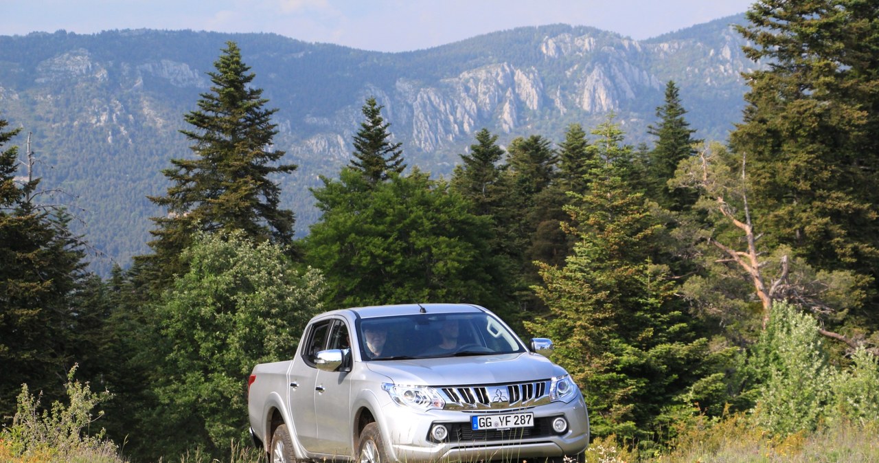 Mitsubishi L200 /Michał Domański /INTERIA.PL