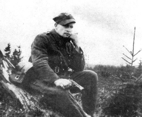 Mjr Józef Kuraś "Ogień", dowódca Zgrupowania Partyzanckiego "Błyskawica" /IPN