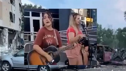 Młode dziewczyny zabite w rosyjskim ataku. Przejmujące nagranie