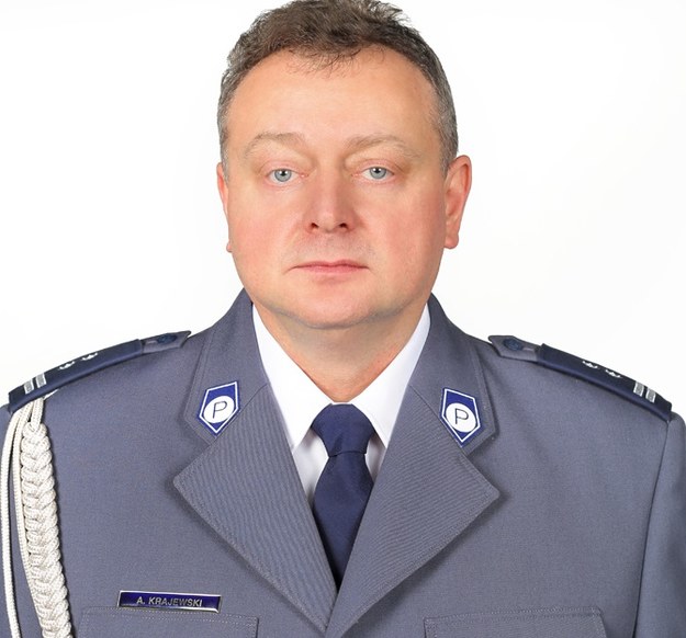 Młodszy inspektor Andrzej Krajewski /policja.waw.pl /