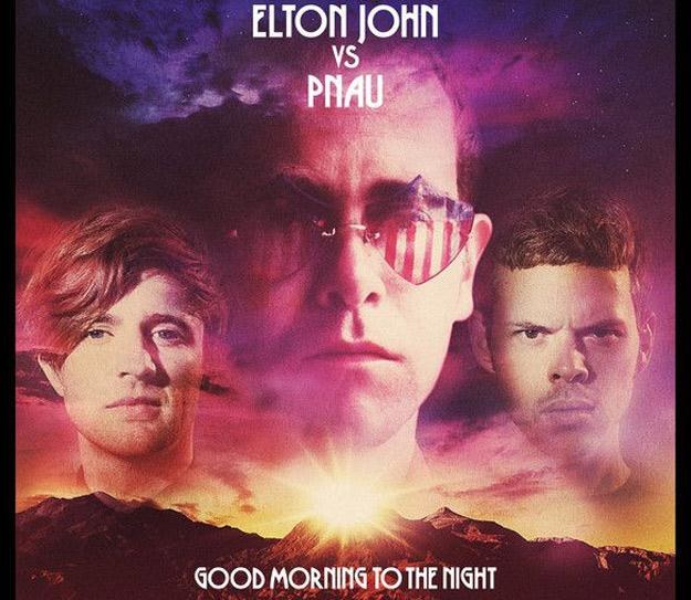 Młody Elton John na okładce albumu "Good Morning To The Night" /