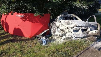 Młody kierowca bmw stracił życie w szokującym wypadku