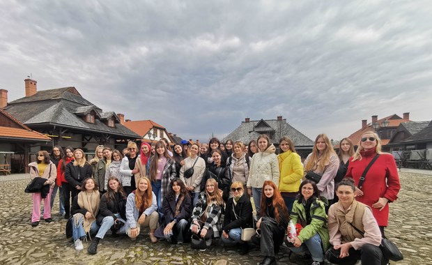 ​Młodzi studenci dziennikarstwa z Ukrainy w Polsce